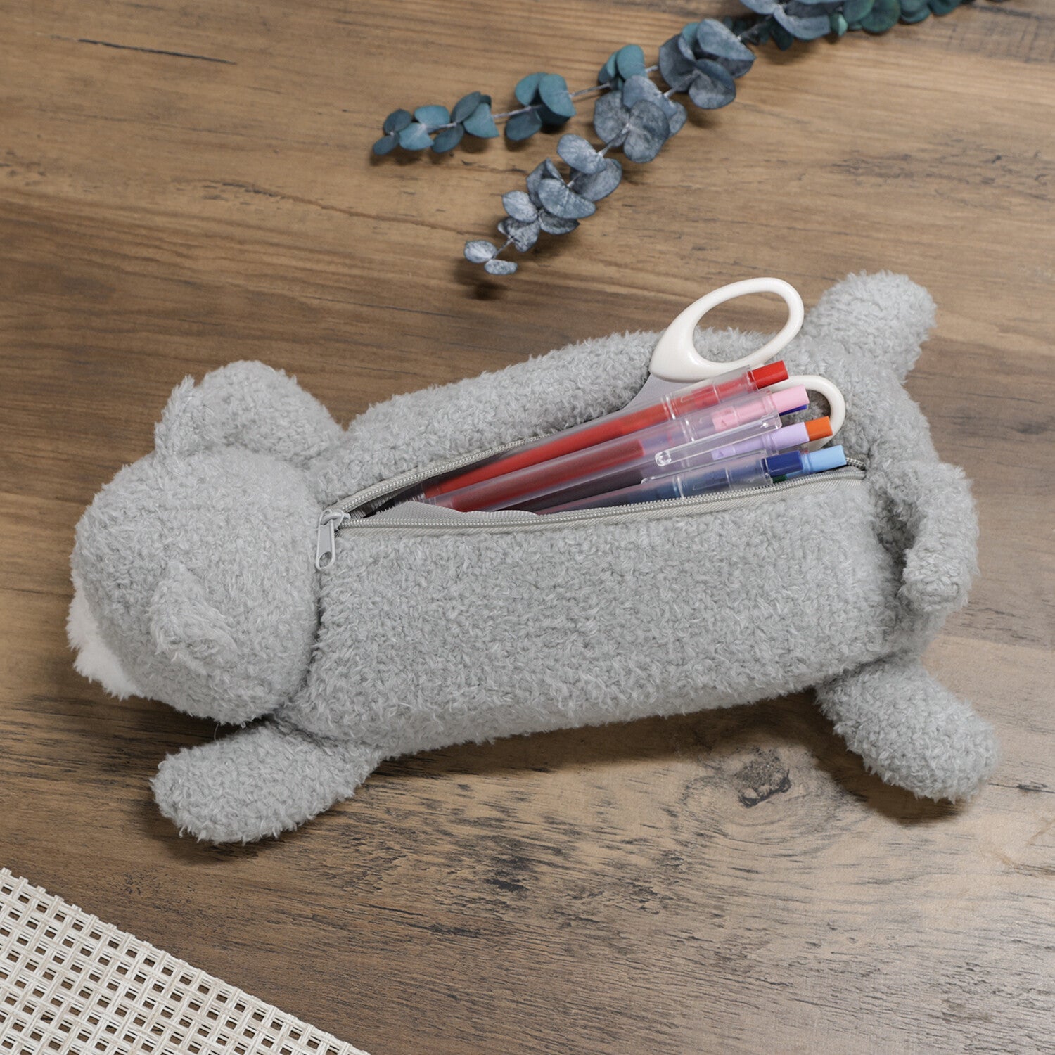 [COLTA] Animals Pencil Case (options) - Q - LIA_Dog_korean_sticker_stationery