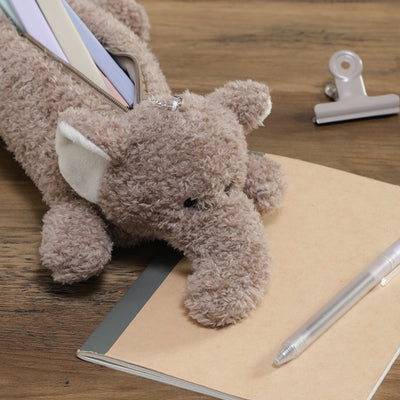 [COLTA] Animals Pencil Case (options) - Q - LIA_Elephant_korean_sticker_stationery