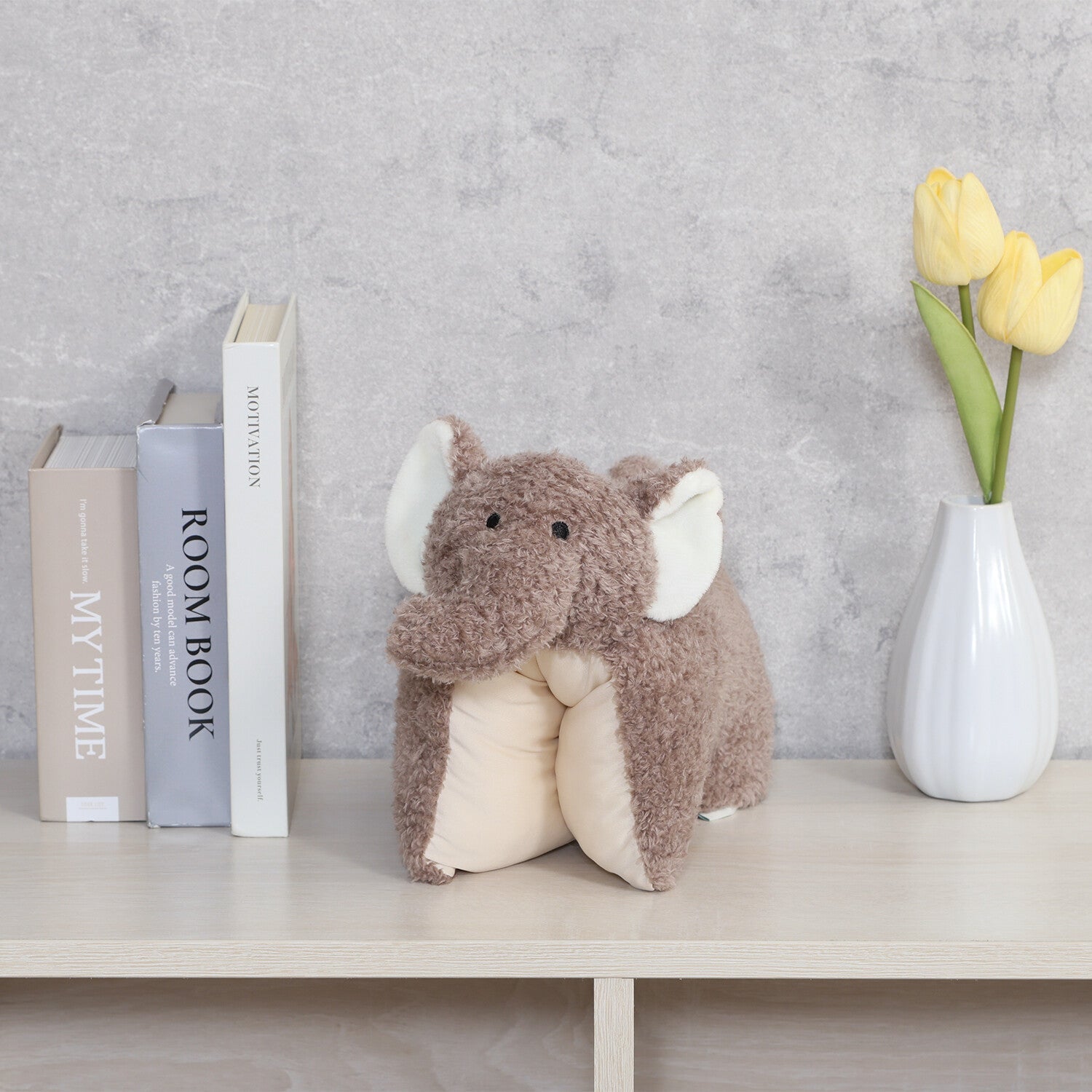 [COLTA] Animals Pillow Buddy (options) - Q - LIA_Elephant_korean_sticker_stationery
