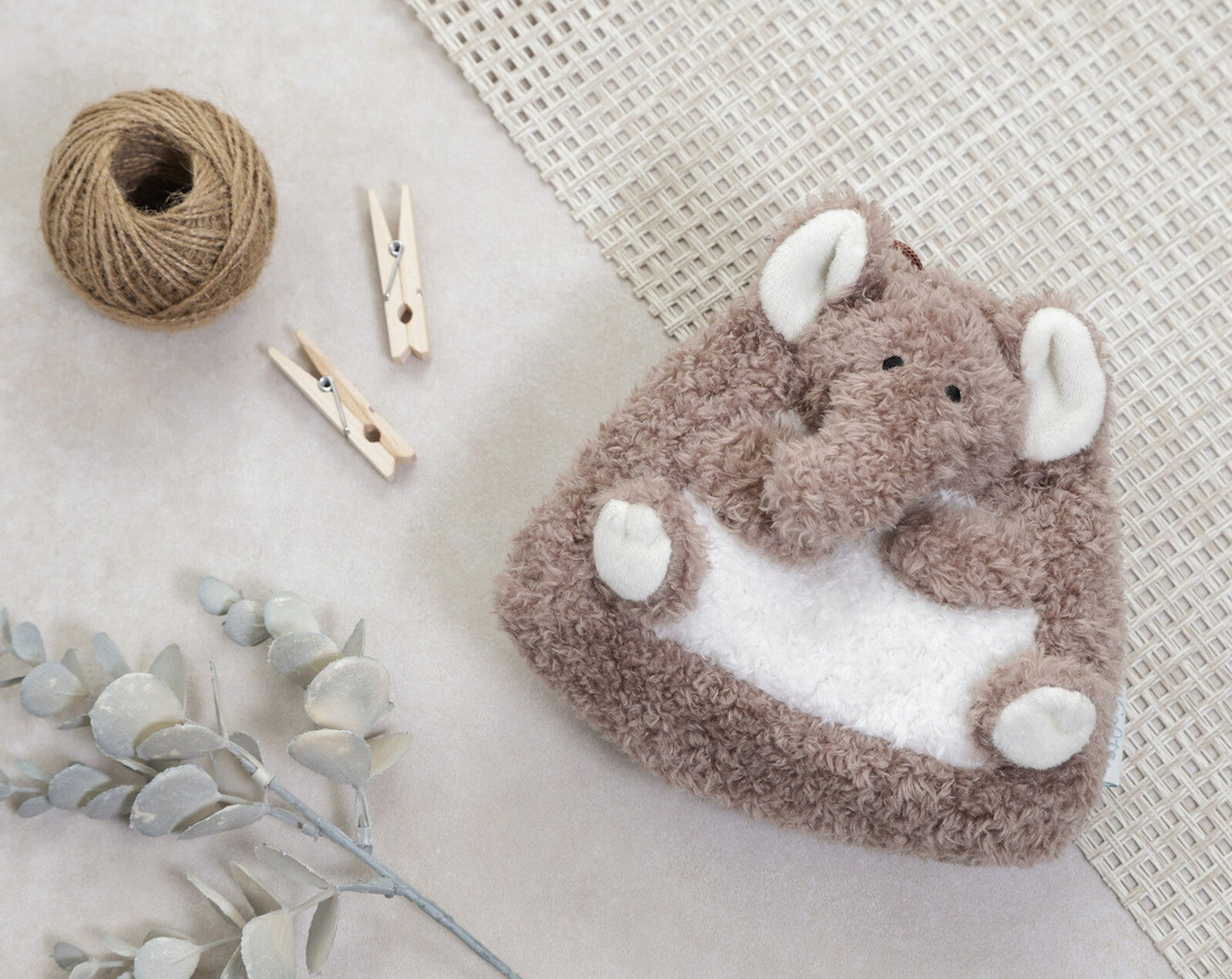 [COLTA] Animals Pouch (options) - Q - LIA_Elephant_korean_sticker_stationery