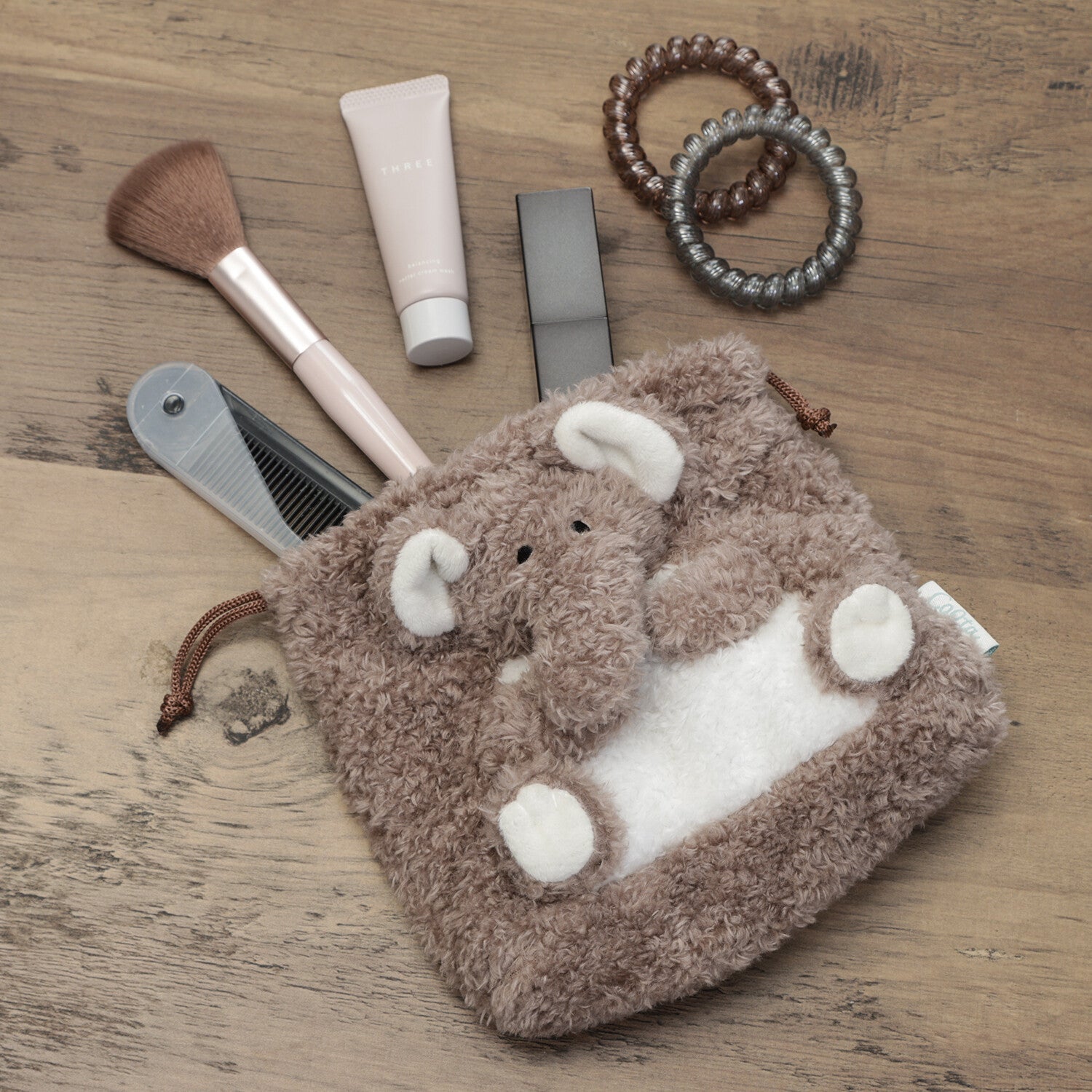 [COLTA] Animals Pouch (options) - Q - LIA_Elephant_korean_sticker_stationery