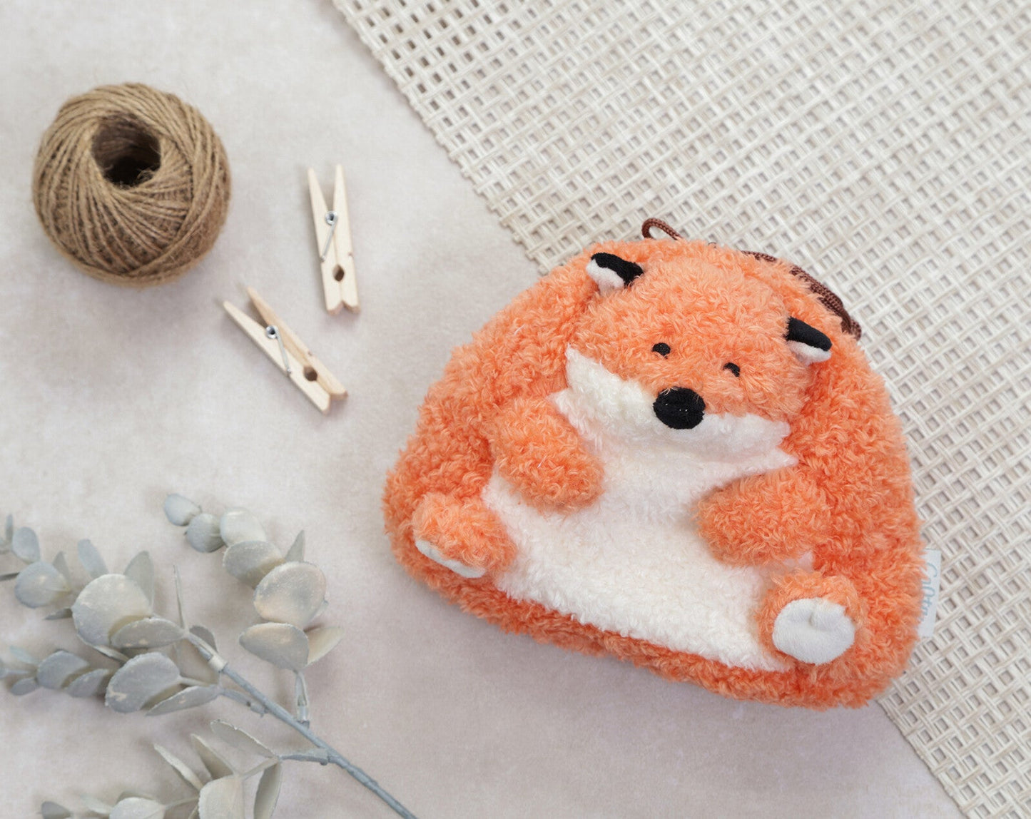 [COLTA] Animals Pouch (options) - Q - LIA_Fox_korean_sticker_stationery