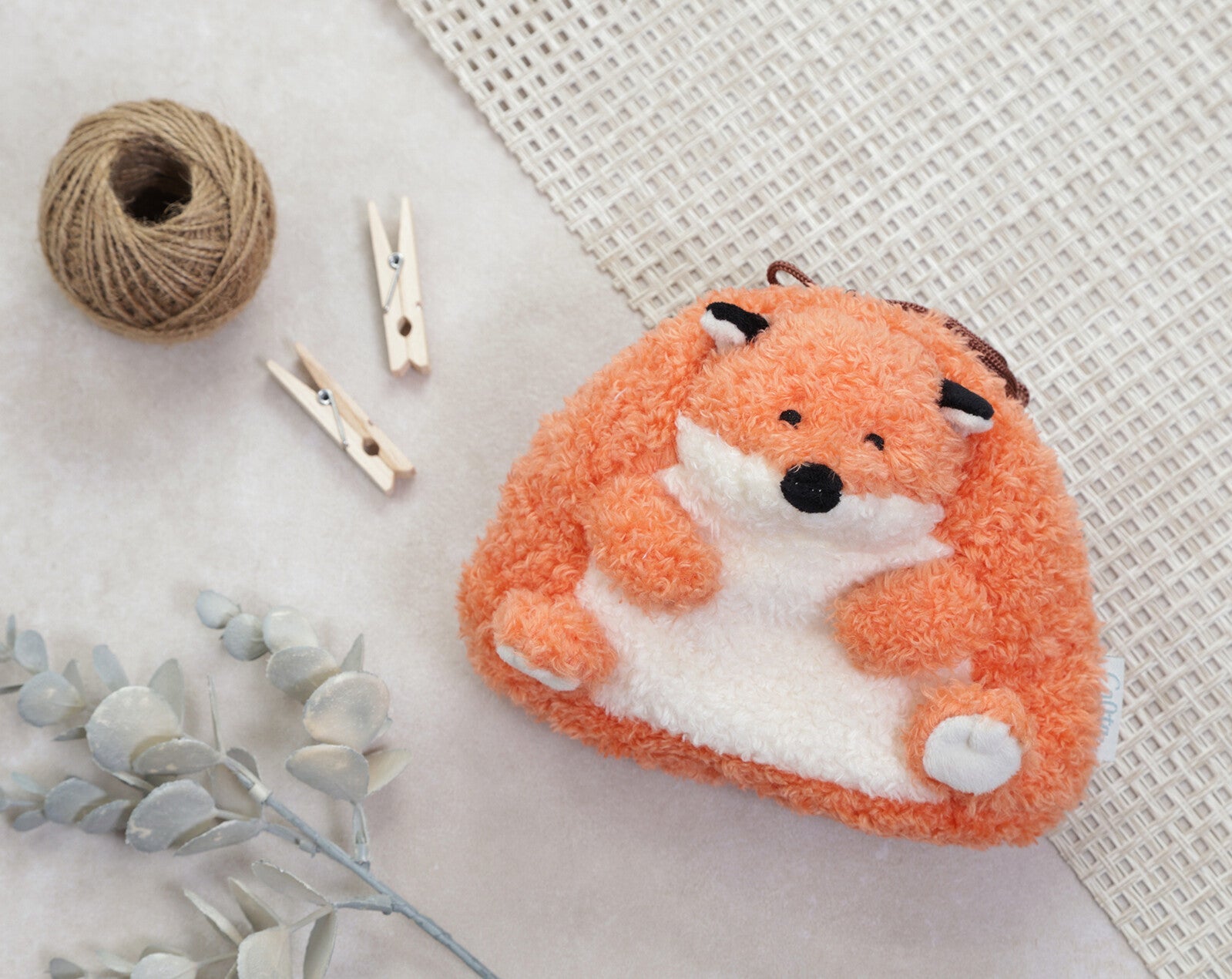 [COLTA] Animals Pouch (options) - Q - LIA_Fox_korean_sticker_stationery