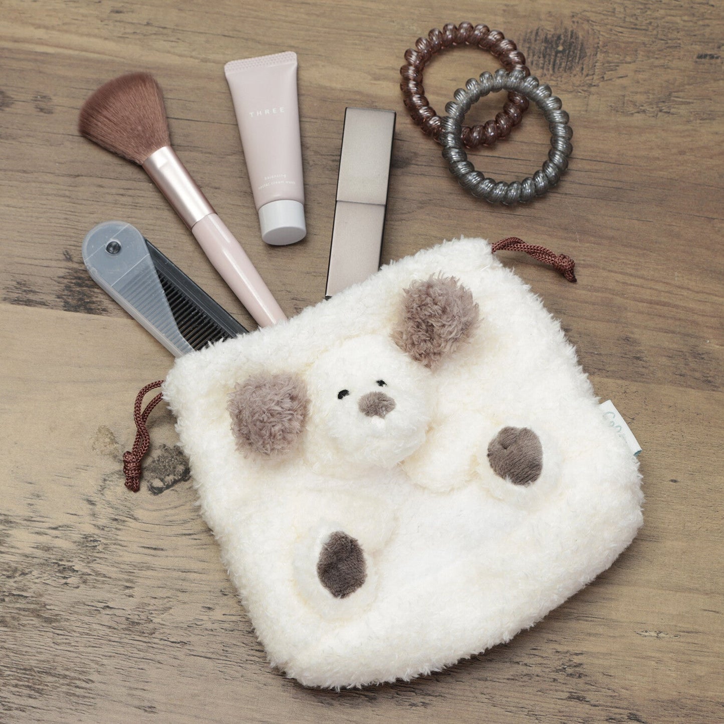 [COLTA] Animals Pouch (options) - Q - LIA_Dog_korean_sticker_stationery