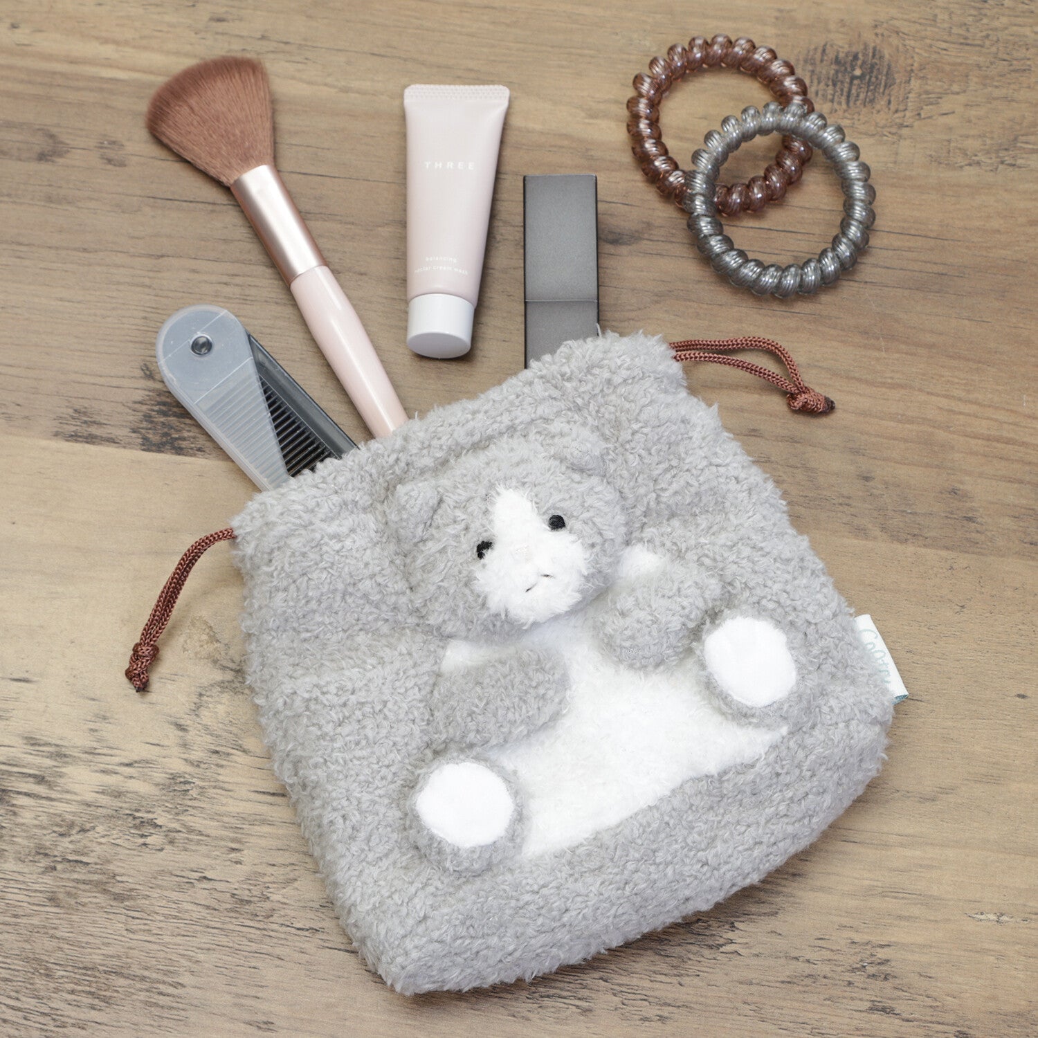 [COLTA] Animals Pouch (options) - Q - LIA_Cat_korean_sticker_stationery