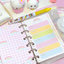 [CR09] NEW Creamy Milky 'A7 Cute Rainbow Diary Insert' - Creamy Milky__korean_sticker_stationery