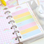 [CR09] NEW Creamy Milky 'A7 Cute Rainbow Diary Insert' - Creamy Milky__korean_sticker_stationery