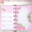[CR11] NEW Creamy Milky 'A7 Strawberry Star Diary Insert' - Creamy Milky__korean_sticker_stationery