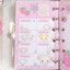 [CR11] NEW Creamy Milky 'A7 Strawberry Star Diary Insert' - Creamy Milky__korean_sticker_stationery