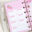 [CR11] NEW Creamy Milky 'A7 Strawberry Star Diary Insert' - Creamy Milky__korean_sticker_stationery