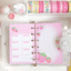 [CR11] NEW Creamy Milky 'A7 Strawberry Star Diary Insert' - Creamy Milky__korean_sticker_stationery