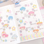 [CR15] NEW Creamy Milky 'Square Square Star' Masking Tape - Creamy Milky__korean_sticker_stationery