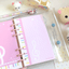 [CR16] NEW Creamy Milky 'A6 Pink Melody Diary Insert' - Creamy Milky__korean_sticker_stationery