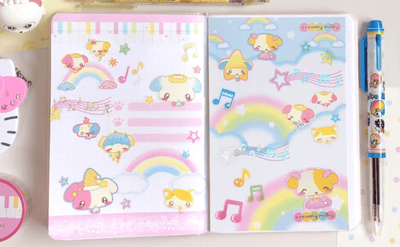 [CR17] NEW Creamy Milky 'Weather Fairy Puppy' Matte Sticker Sheet - Creamy Milky__korean_sticker_stationery