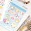 [CR17] NEW Creamy Milky 'Weather Fairy Puppy' Matte Sticker Sheet - Creamy Milky__korean_sticker_stationery