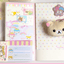 [CR18] NEW Creamy Milky 'Reaction King' Clear Sticker Sheet - Creamy Milky__korean_sticker_stationery