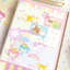 [CR18] NEW Creamy Milky 'Reaction King' Clear Sticker Sheet - Creamy Milky__korean_sticker_stationery
