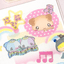 [CR23] NEW Creamy Milky 'Melody' Hologram Sticker Sheet - Creamy Milky__korean_sticker_stationery
