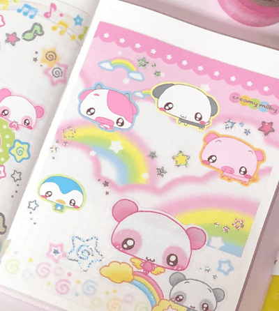 [CR24] NEW Creamy Milky 'Angel Pieces' Sticker Seal Set - Creamy Milky__korean_sticker_stationery
