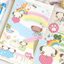 [CR27] NEW Creamy Milky 'A Dog's Day' Sugar Glitter Sticker Sheet - Creamy Milky__korean_sticker_stationery
