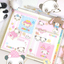 [CR29] NEW Creamy Milky 'Panda's Cozy Day' Sugar Glitter Sticker Sheet - Creamy Milky__korean_sticker_stationery
