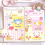 [CR30] NEW Creamy Milky 'Cute Piggy' Sugar Glitter Sticker Sheet - Creamy Milky__korean_sticker_stationery