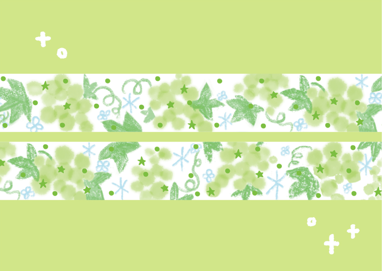 [CW112] Cotton World 'Fruits Time' Masking Tape 15mm x 5m (options) - Cotton World_CW112S3 - Grape Vine_korean_sticker_stationery