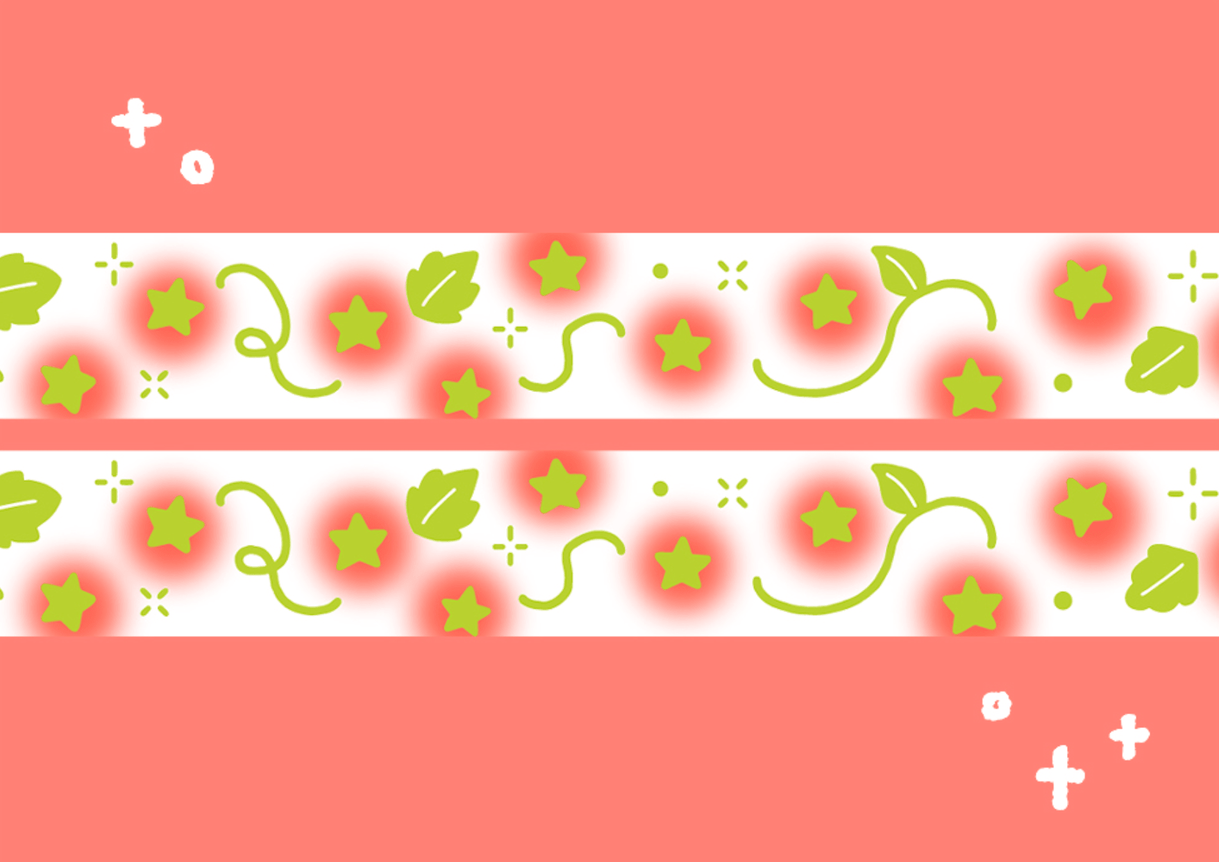 [CW112] Cotton World 'Fruits Time' Masking Tape 15mm x 5m (options) - Cotton World_CW112S1 - Cherry Tomato_korean_sticker_stationery