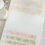 [CW138] Cotton World 'A Sip of Pastel' Masking Tapes (options) - Cotton World_CW137S1 - Sleeping Animals_korean_sticker_stationery
