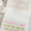 [CW138] Cotton World 'A Sip of Pastel' Masking Tapes (options) - Cotton World_CW137S1 - Sleeping Animals_korean_sticker_stationery