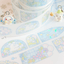 [CW147] Cotton World 'Dot Dot Dot Winter' Kisscut/Masking Tape (options) - Cotton World_CW147S1 - Cookie Dance_korean_sticker_stationery