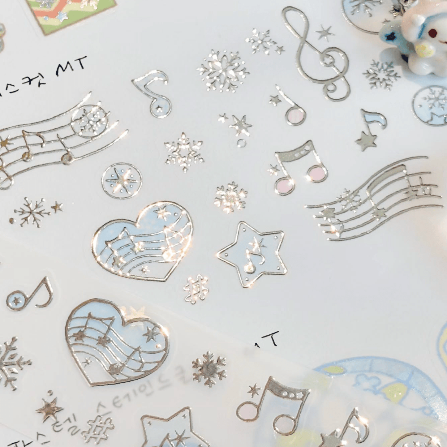 [CW147] Cotton World 'Dot Dot Dot Winter' Kisscut/Masking Tape (options) - Cotton World_CW147S1 - Cookie Dance_korean_sticker_stationery
