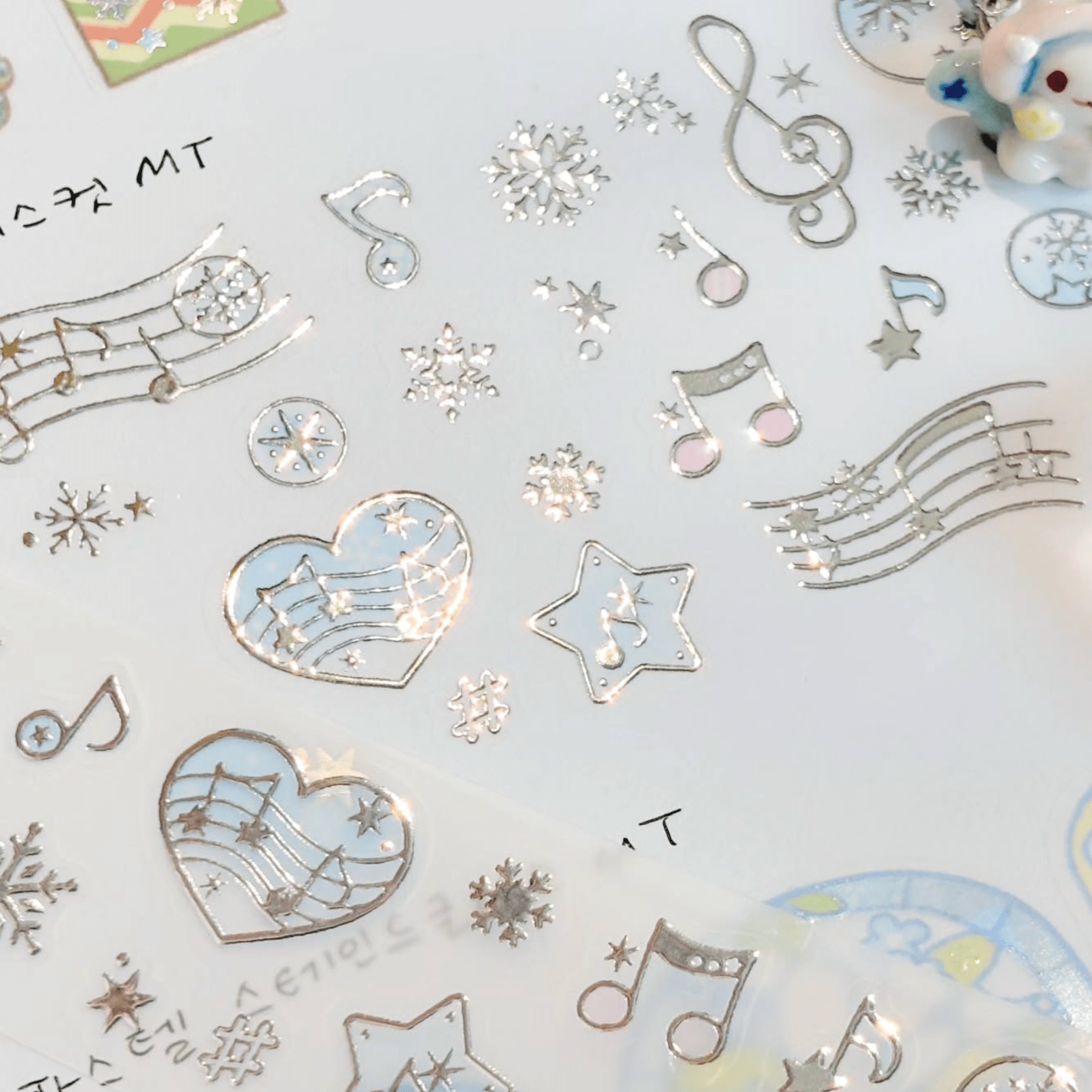 [CW147] Cotton World 'Dot Dot Dot Winter' Kisscut/Masking Tape (options) - Cotton World_CW147S1 - Cookie Dance_korean_sticker_stationery