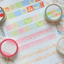 [CW163] NEW Cotton World 'February Release' Masking Tape (options) - Cotton World_CW163S7 - Sour Apple Play_korean_sticker_stationery
