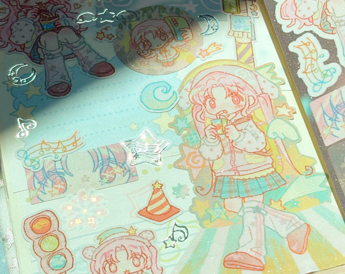 [CW165] NEW Cotton World 'Precious Day' Sticker Pack (Single/Pack) -Cotton World_CW165 - Pack_korean_sticker_stationery
