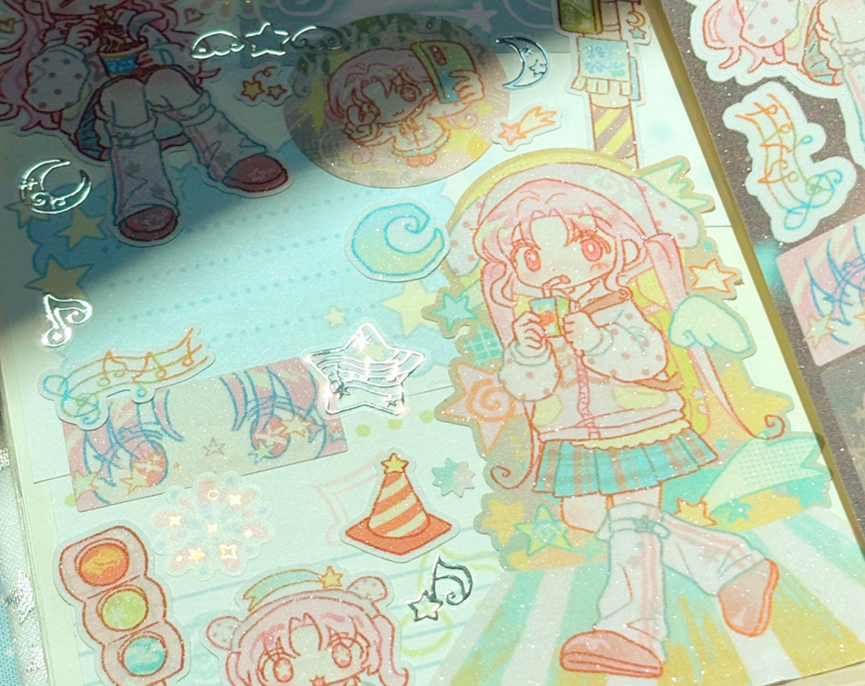 [CW165] NEW Cotton World 'Precious Day' Sticker Pack (Single/Pack) -Cotton World_CW165 - Pack_korean_sticker_stationery