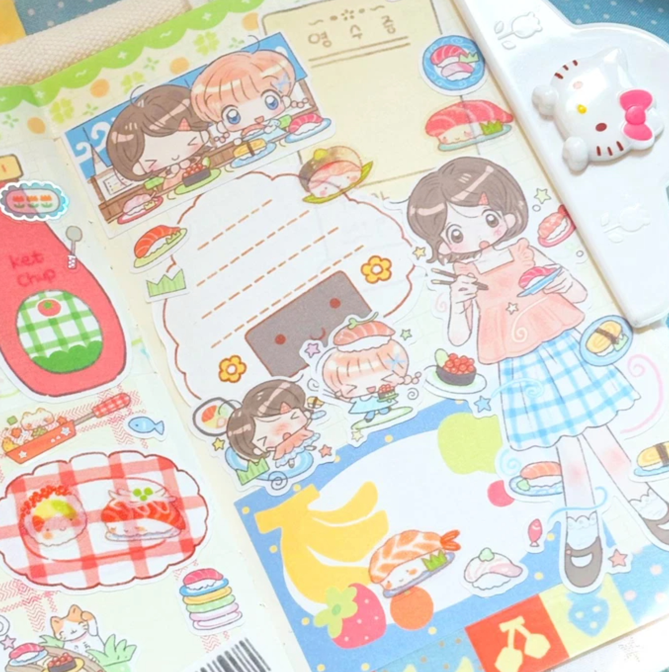 [CW165] NEW Cotton World 'Precious Day' Sticker Pack (Single/Pack) -Cotton World_CW165 - Pack_korean_sticker_stationery