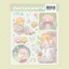 [CW166] NEW Cotton World 'A Refreshing Daily Life' Sticker Pack (Single/Pack) -Cotton World_CW166S3 - Healing Music_korean_sticker_stationery