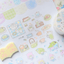 [CW167] NEW Cotton World 'Soft Cafe' Diecut Masking Tape -Cotton World__korean_sticker_stationery