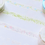 [CW168] NEW Cotton World 'Petal/Leaf Vine Play' Masking Tape (options) -Cotton World_CW168S2 - Leaf (Green)_korean_sticker_stationery