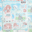 [CW171] NEW Cotton World 'Jellyfish Girl' Sticker Sheet -Cotton World__korean_sticker_stationery