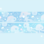 [CW174] NEW Cotton World 'Jellyfish Swimming' Masking Tape 20mm x 10m -Cotton World__korean_sticker_stationery