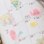 [CW175] NEW Cotton World 'Cup of Memory/Beach Friends' Kisscut Masking Tape (options) -Cotton World_CW175S1 - Cup of Memory_korean_sticker_stationery
