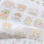 [CW175] NEW Cotton World 'Cup of Memory/Beach Friends' Kisscut Masking Tape (options) -Cotton World_CW175S2 - Beach Friends_korean_sticker_stationery