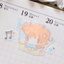 [CW175] NEW Cotton World 'Cup of Memory/Beach Friends' Kisscut Masking Tape (options) -Cotton World_CW175S2 - Beach Friends_korean_sticker_stationery