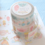 [CW175] NEW Cotton World 'Cup of Memory/Beach Friends' Kisscut Masking Tape (options) -Cotton World_CW175S1 - Cup of Memory_korean_sticker_stationery