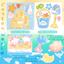 [CW38] Cotton World Sand Playtime Mini Sticker Pack - Cotton World__korean_sticker_stationery