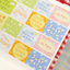 [CW73] Cotton World Dot Dot Dot End of the Year Masking Tapes (options) - Cotton World_CW73S4 - Cotton World Time Card 25mm x 5m_korean_sticker_stationery