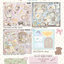 [CW185] NEW Cotton World 'Warm Animal Friends' Sticker Sheet Pack (Singles/Pack)