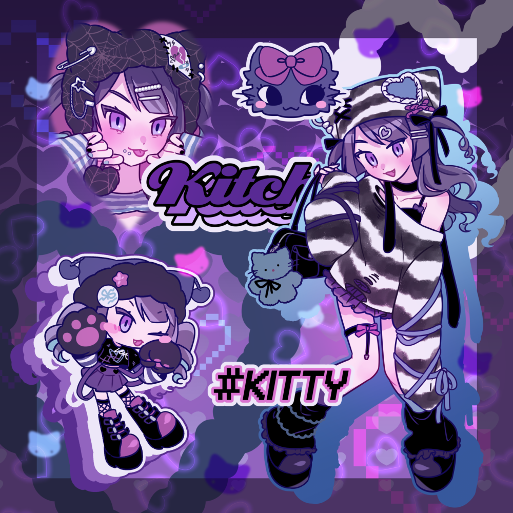 [KM06] Kitch Much 'Hip Hip!' Postcard (options)